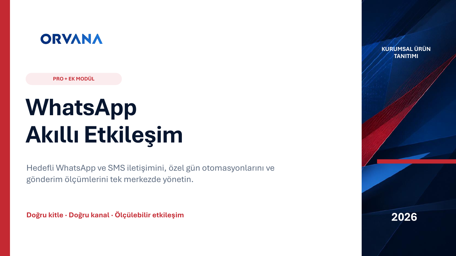 WhatsApp Akıllı Etkileşim sunum kapağı